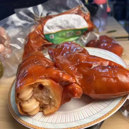 成都全熟卤猪蹄整只猪蹄独立包装加热即食卤店餐馆酒店配送货源批发
