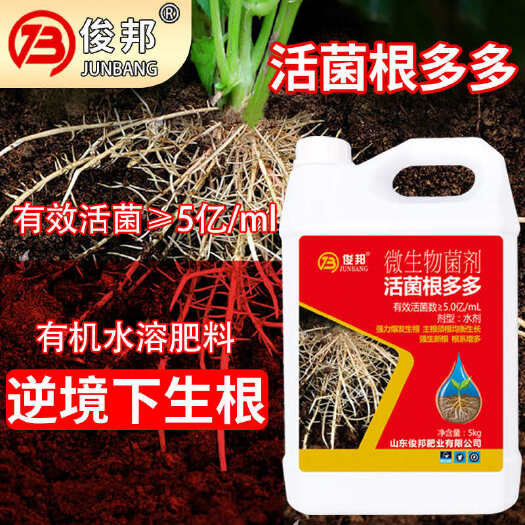 青州市活菌根多多 含有效活菌数大于等于5亿/ML生根爆根改善土壤