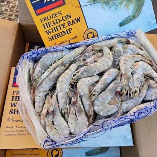 中牟县盐冻大虾，大虾，3040价格便宜，鲜美可口！