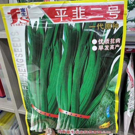 淮安富生平韭二号韭菜种子宽叶肥厚速生早春大田保护地种植高产抗病籽