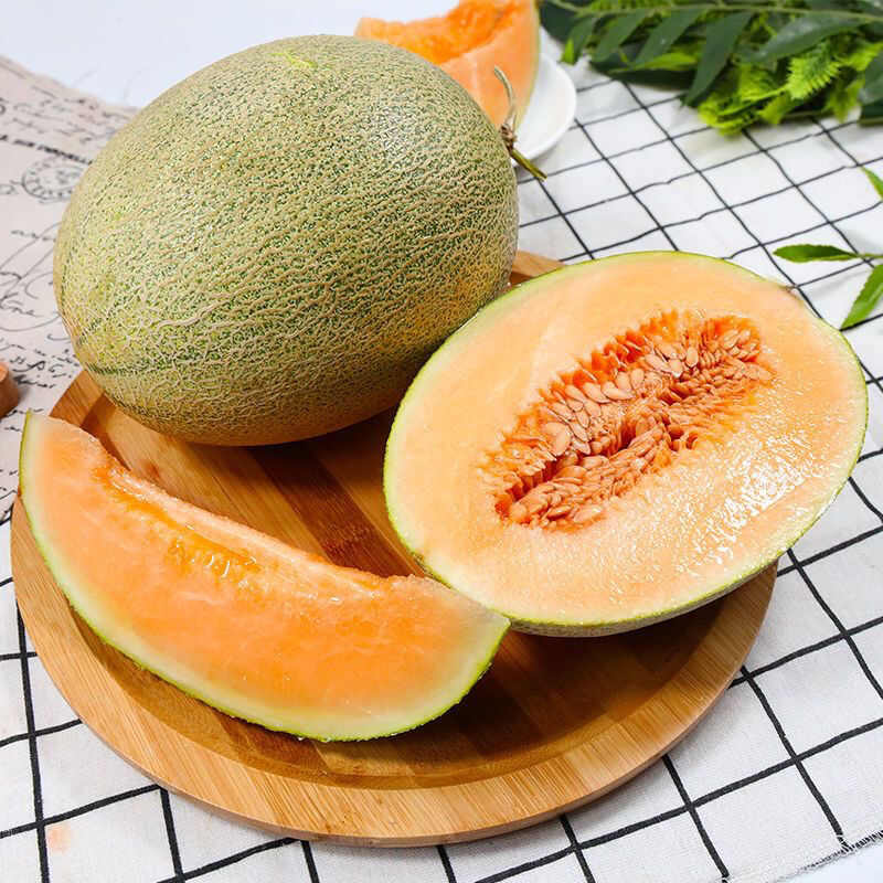 【脆甜多汁】哈密瓜新鲜水果西州蜜瓜5/9斤包邮