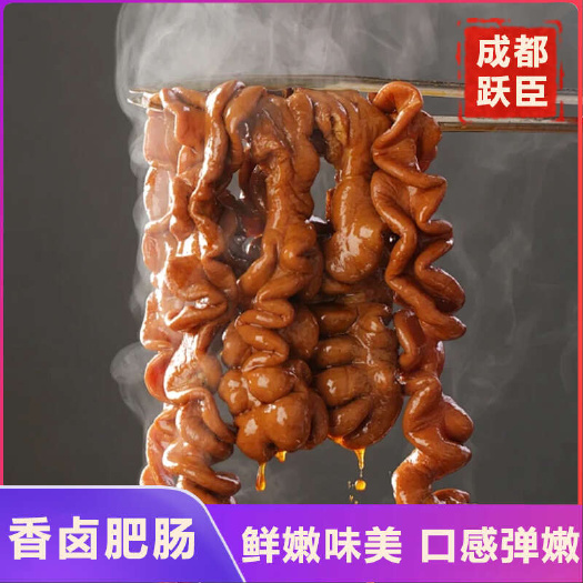 香卤肥肠熟食猪大肠五香肥肠全熟加热即食去油免洗真空包装批发
