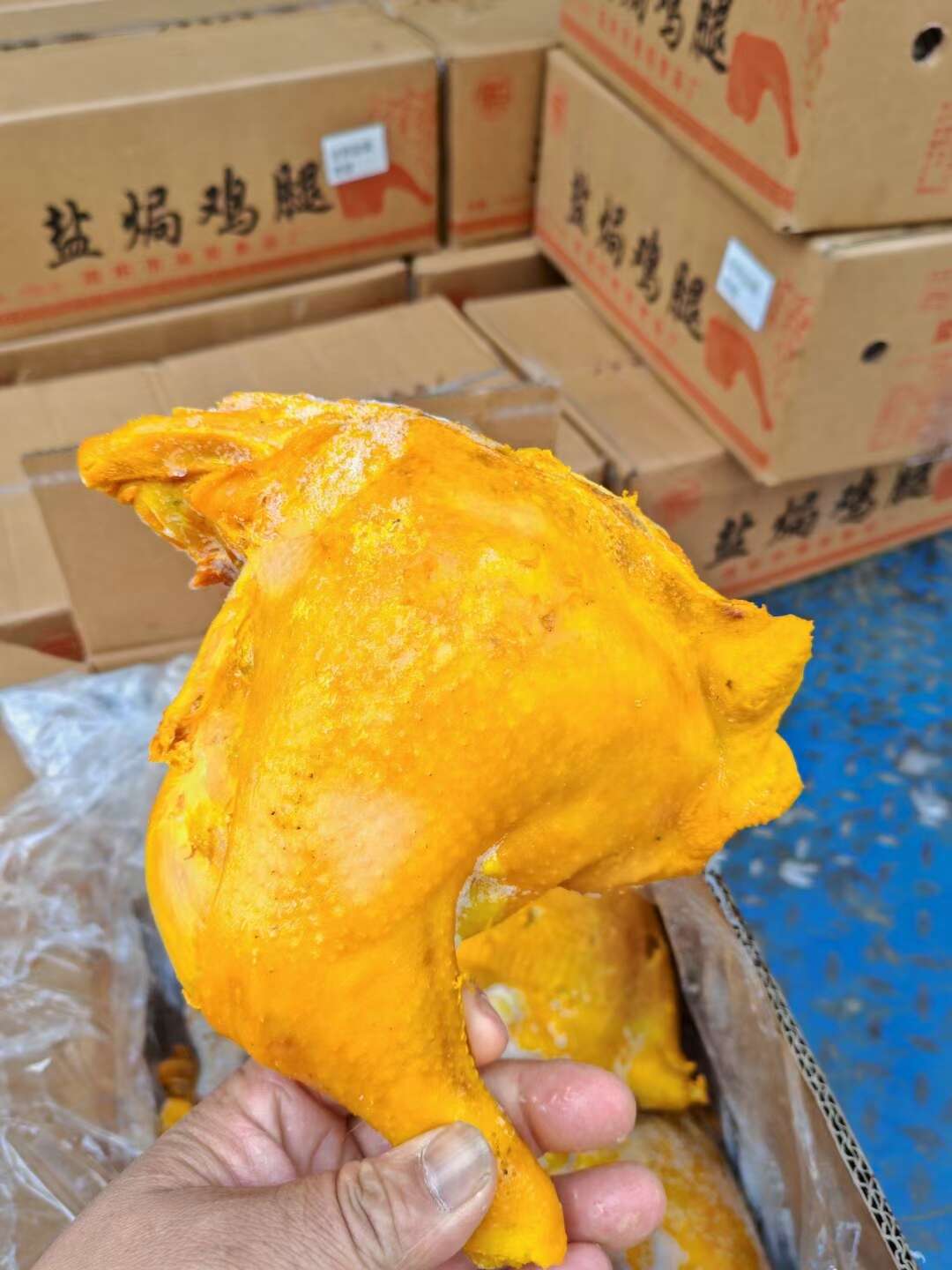 成都半成品盐焗鸡边腿  老鸡腿   肉质紧实有嚼劲
