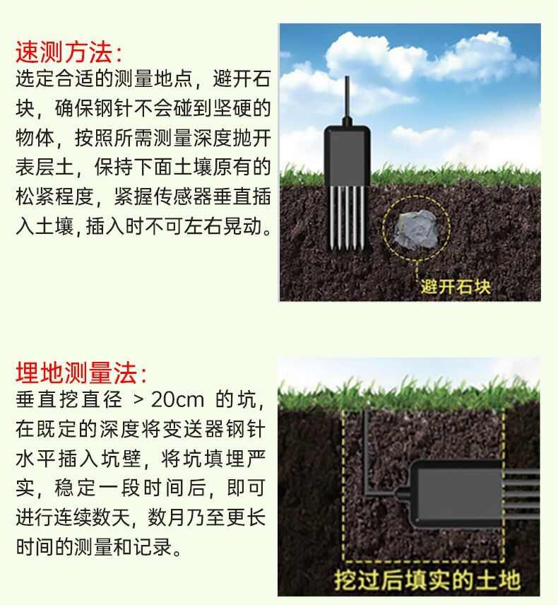 土壤濕度檢測儀花盆養(yǎng)花泥土溫濕度計(jì)七合一肥力酸堿度ph值測試