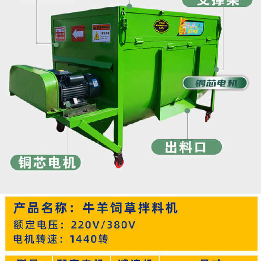 滎陽(yáng)市牛羊草料攪拌機(jī) 臥式小型拌草機(jī)拌料機(jī)飼料攪拌機(jī)養(yǎng)殖場(chǎng)用tmr