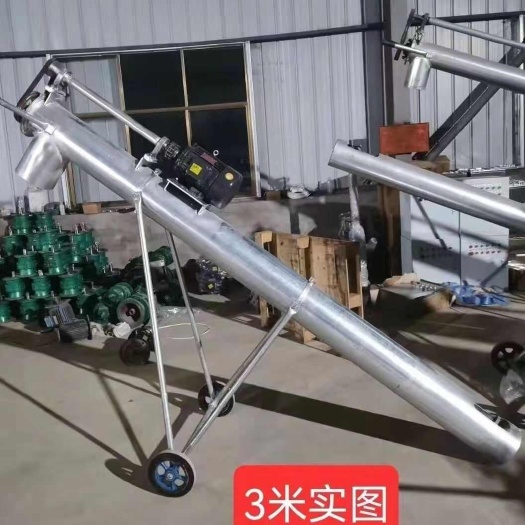 荥阳市绞龙式抽粪机鸡鸭猪养殖场用吸粪机干湿两用污水排污粮食提升上料