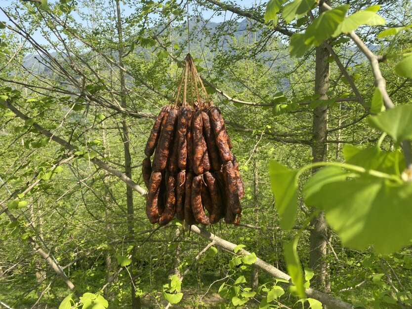 北川土猪肉香肠