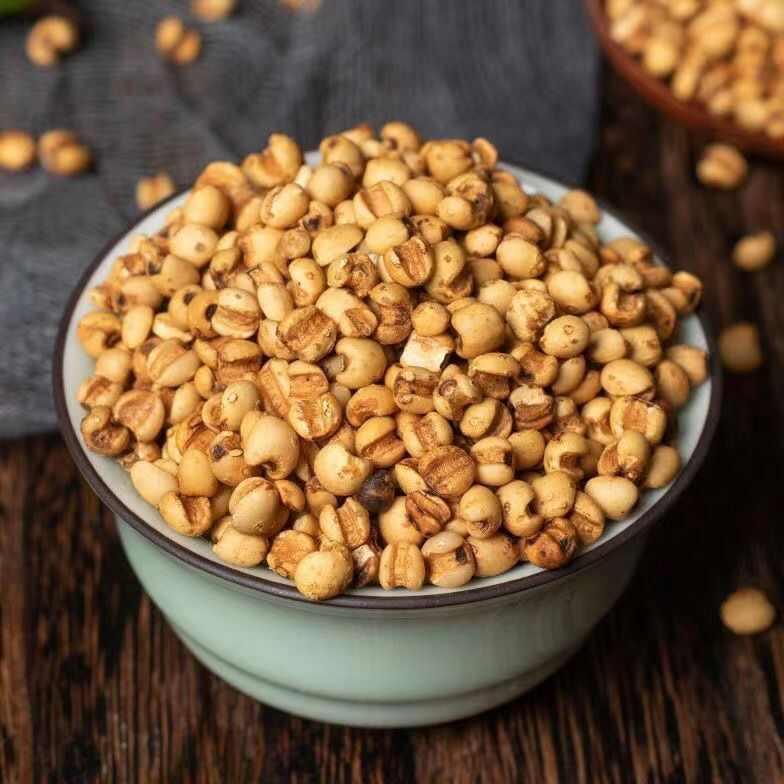 炒熟小薏米  麸炒薏苡仁炒过的薏米可搭配赤小豆芡