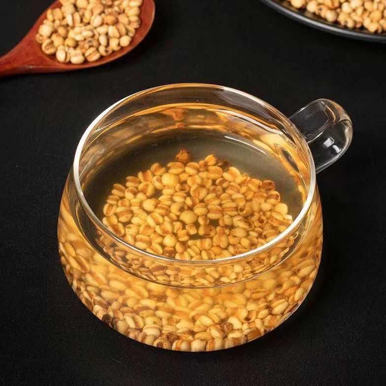 炒熟小薏米  麸炒薏苡仁炒过的薏米可搭配赤小豆芡