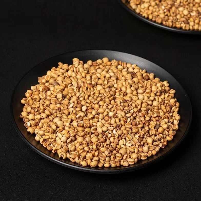 炒熟小薏米  麸炒薏苡仁炒过的薏米可搭配赤小豆芡