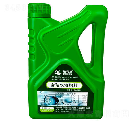 滕州市山东施利垦含硅水溶肥1kg/桶，增产增收，提高品质。
