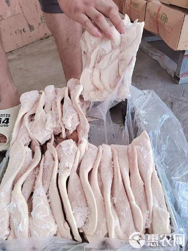 国产猪耳朵猪耳大量批发猪耳小根猪耳耳片熟食店28-33片