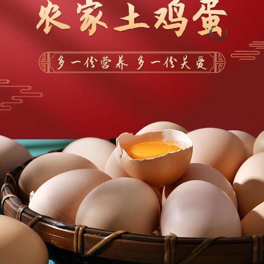 中牟县一件代发河南农家土鸡蛋当季枚新鲜散养玉米月子宝宝辅食草鸡蛋