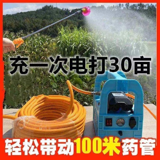 廣州電動噴霧器農(nóng)用高壓打藥機手提式充電果樹抽水洗車機隔膜雙泵機器