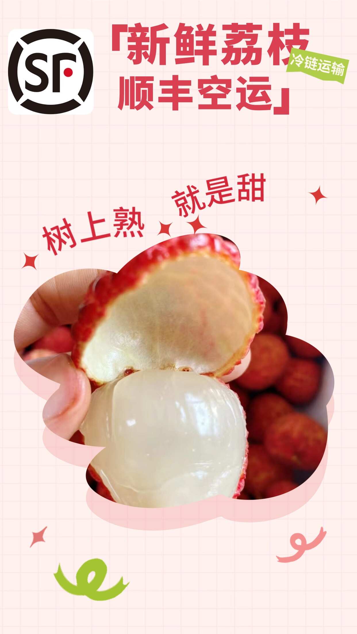 【順豐/京東】廣東茂名桂味荔枝新鮮采摘白糖罌妃子笑糯米糍