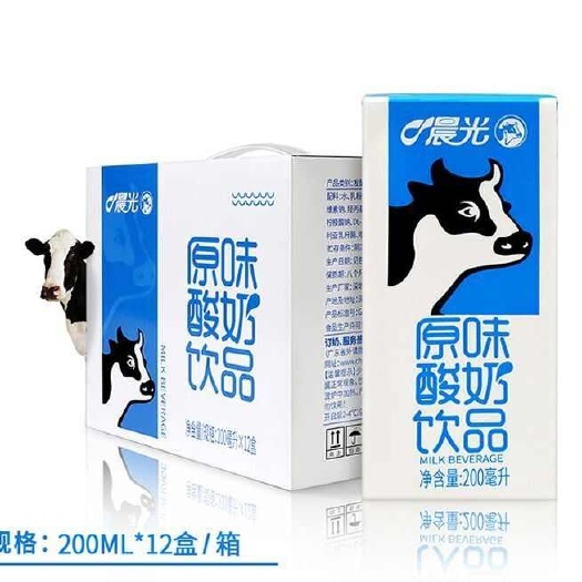 晨光原味酸奶饮品200ML*12盒/礼盒箱