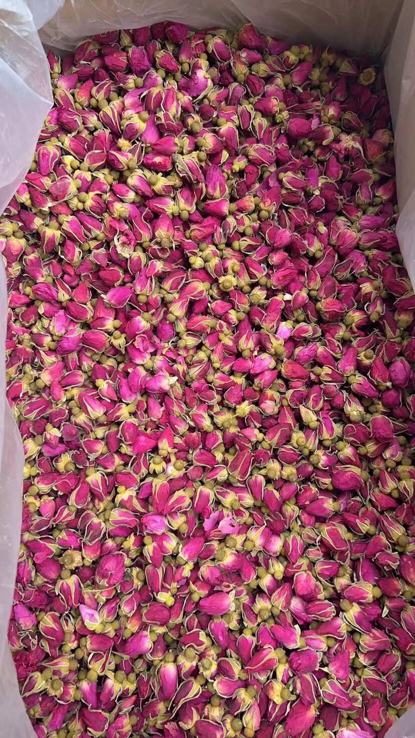 玫瑰花茶  玫瑰花冠茶  山东重瓣玫瑰花冠