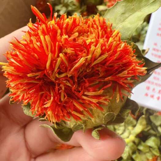 红花 展会地摊电商藏红花 西藏圣药西藏红花 红花头 红花干