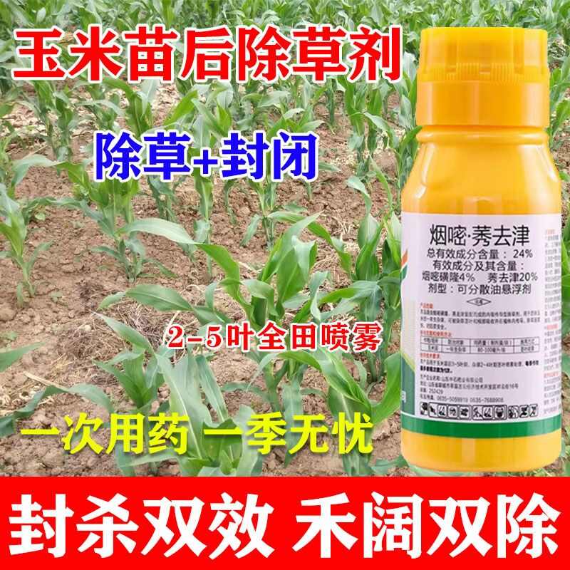 烟嘧莠去津烟密磺隆玉米苗后专用除草剂农药