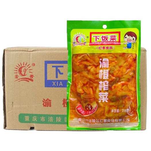 佛山渝橙陪陵榨菜 地摊电商榨渝橙榨菜 红油刚豇豆 红油萝卜 榨菜