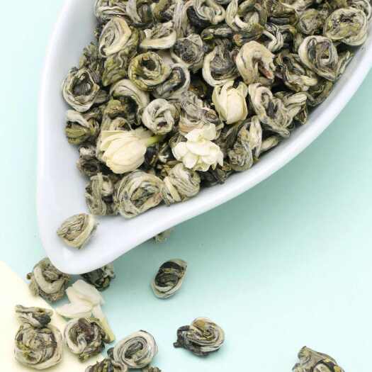 横州市茉莉花茶2025年新茶茉莉白雪螺散装曲螺花茶浓香型茶叶