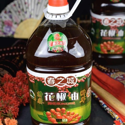 昆明春之城花椒油花椒油5l新鲜特香特纯调味油大桶商用老牌子