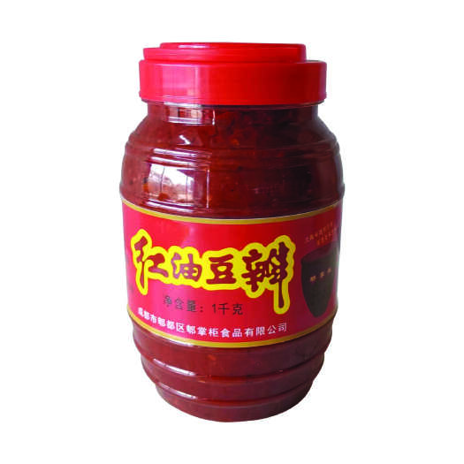 成都郫掌柜+四川成都+红油豆瓣酱+1kg瓶装