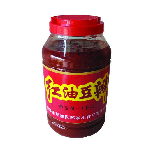 成都郫掌柜+四川成都+红油豆瓣酱+4kg瓶装