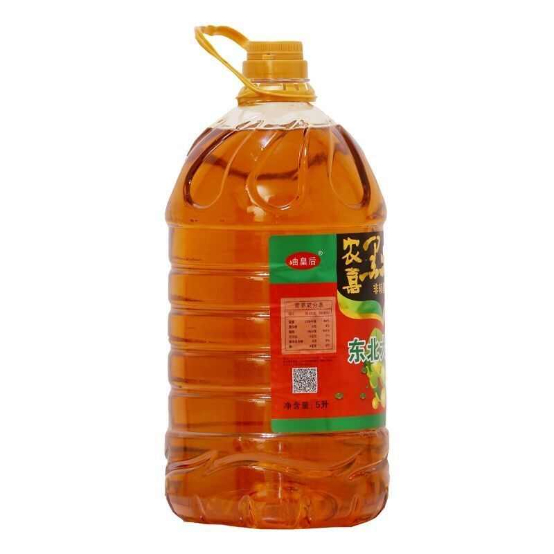 农喜黑土地非转基因三级大豆油5L全国整桶包邮