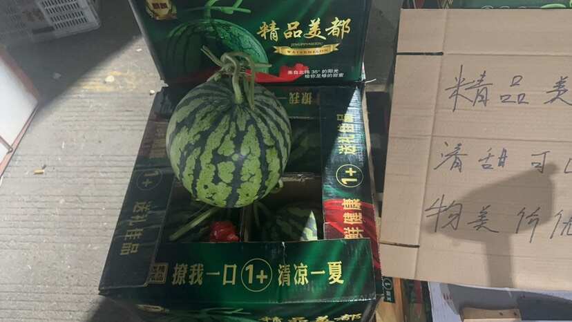 美都西瓜包箱子