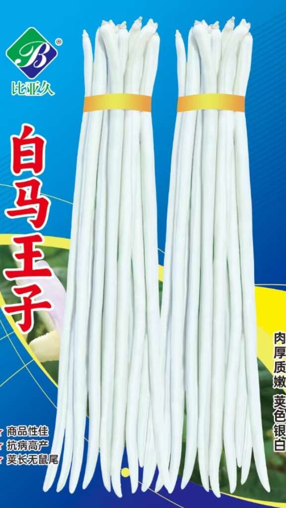 白缸豆种子白马王子长白豇豆种子厚肉豆角大田春秋季豆荚蔬菜种子