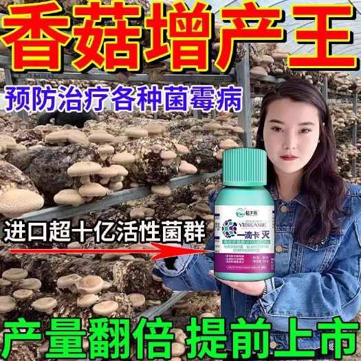 栾川县香菇绿霉菌病害虫清增产肥料菌类细菌斑点褐腐病曲霉疫病黑腐