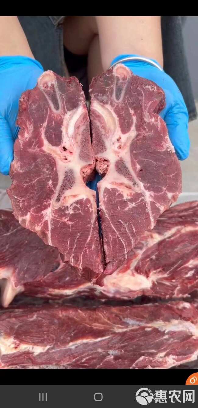 国产满肉牛脖骨 肉含量超高 每天屠宰 厂家直销 品质保障