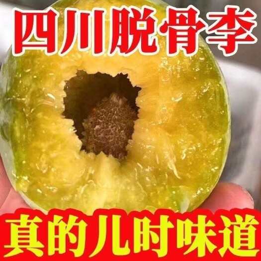 长沙【新鲜包甜】四川脱骨李青脆李脆红江安李茵红李半边红甜水果