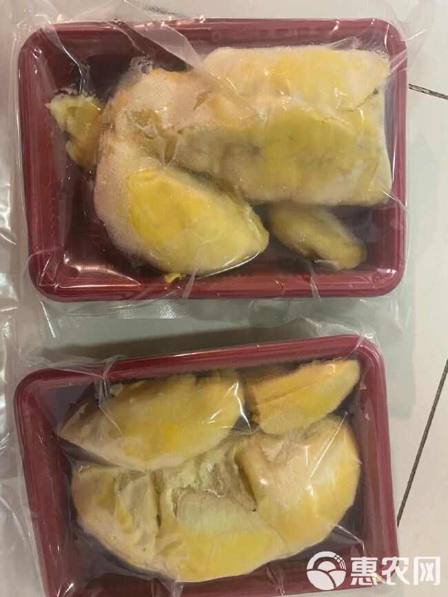 网红款小红盒400g冷冻榴莲