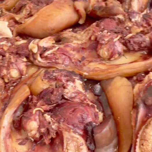 阳信县五香牛头肉 火烧去毛纯干去油精修