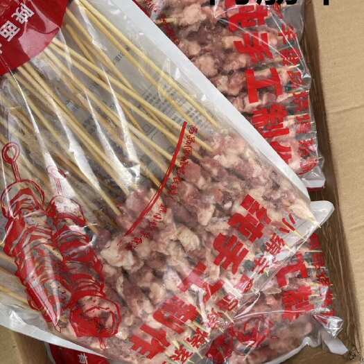 铅山县牛味肉筋串风味牛肉筋串纯干不注水串串有筋600串一箱
