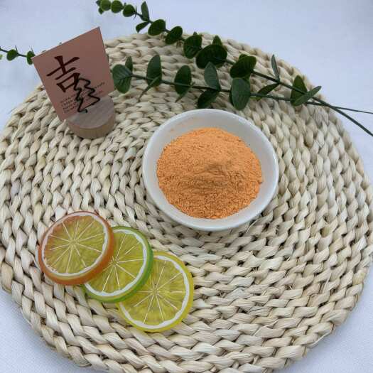 兴化市厂家直供脱水胡萝卜粉 脱水蔬菜粉现货批发烘焙糕点原料