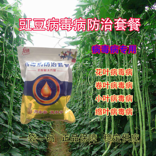 豇豆病毒病防治套餐花叶病毒病小叶病毒病卷叶病毒病缩叶病毒病