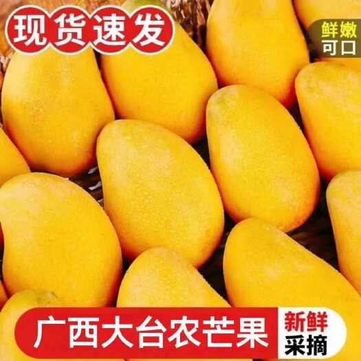 田东县广西百色大台芒果现摘新鲜包邮坏果包赔    6月20号发货