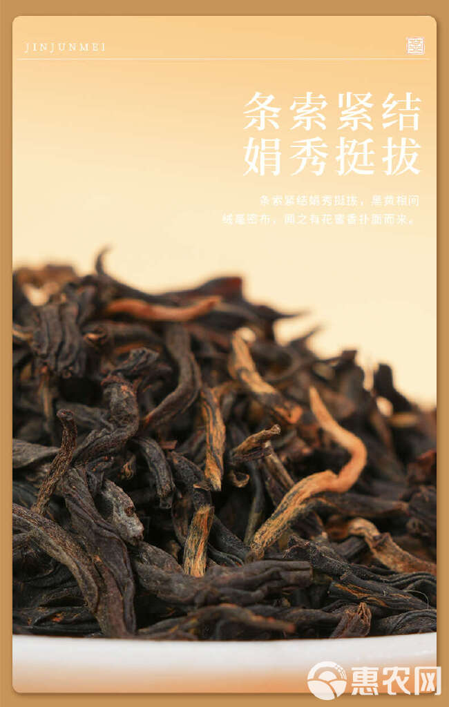 金骏眉桐木关红茶新茶浓香型礼盒装40g