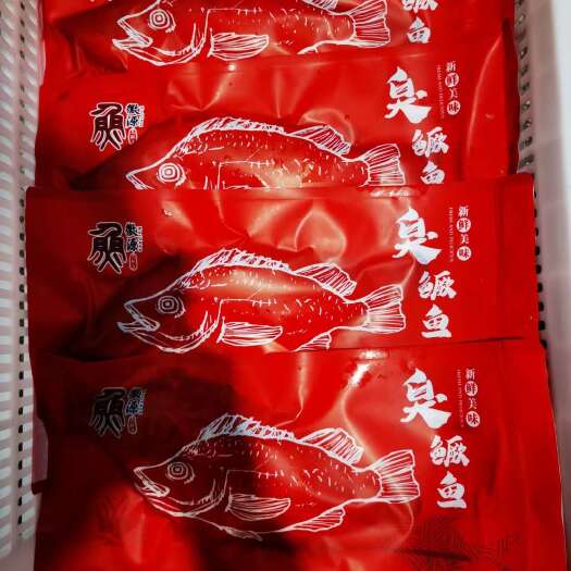 黄山黄山特别臭鳜鱼，微微臭，蒜瓣肉