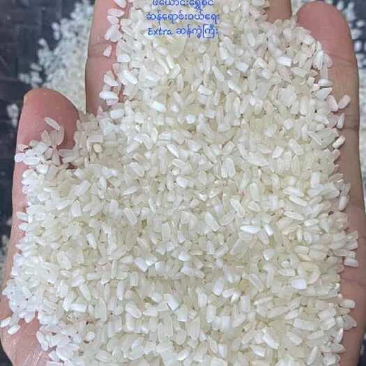钦州缅甸碎米A12双抛双选杜卡卡依玛硬碎白米