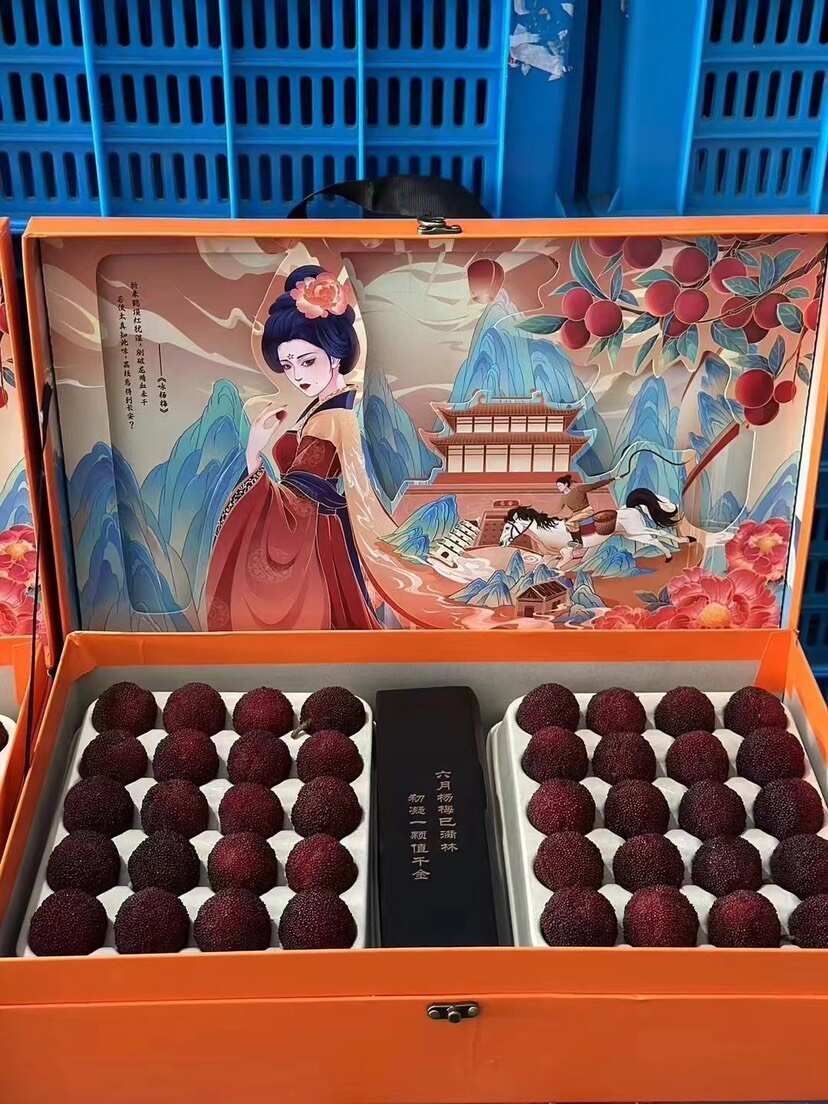 仙居东魁杨梅礼盒装，工厂梅