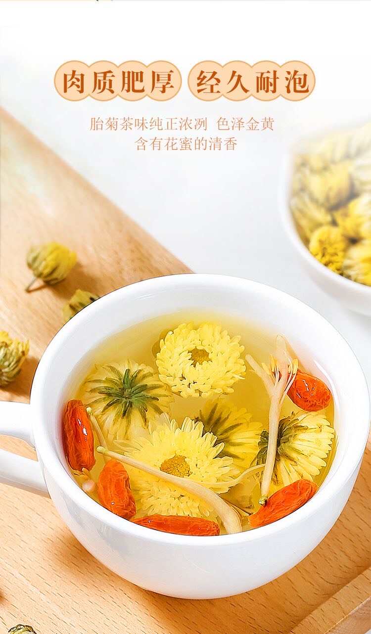 胎菊菊花头采大花金黄色泽