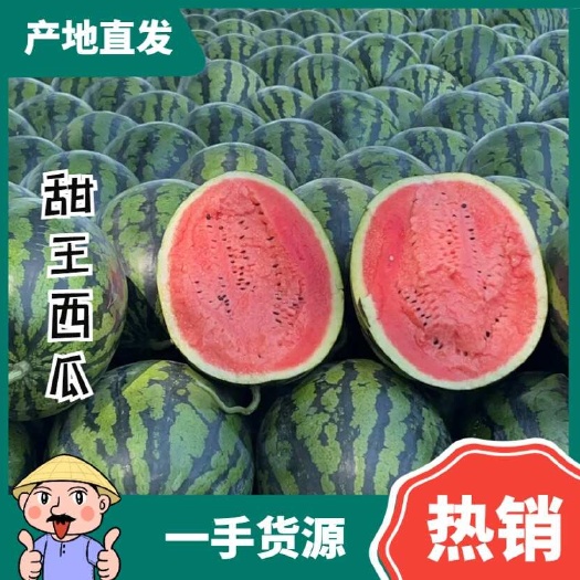 辽宁沈阳新民西瓜产地田王西瓜新鲜大吨位供应直发