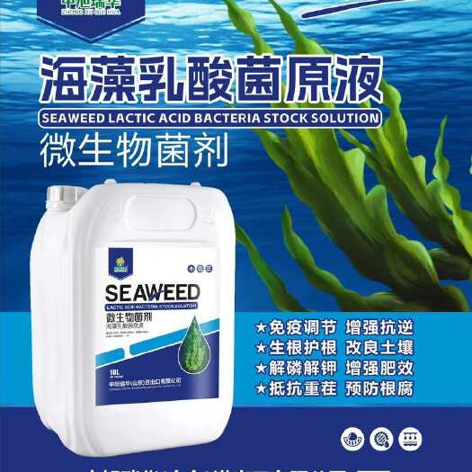 寿光市生根剂 微生物菌剂 海藻乳酸菌 液体冲施肥 水溶肥 生根壮苗
