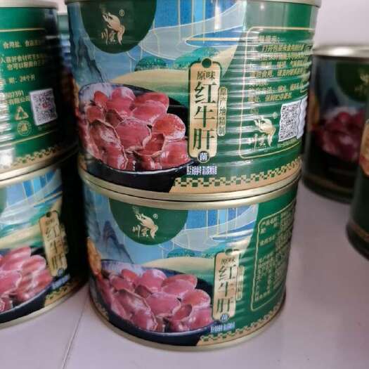 恩施市云南红牛肝菌罐装无防腐剂，一件30罐，每罐430g