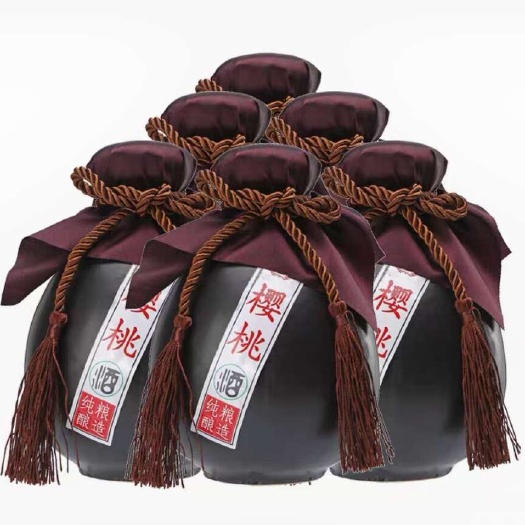 樱桃酒500ml瓶装 12度纯发酵非勾兑 樱桃果酒厂家直发