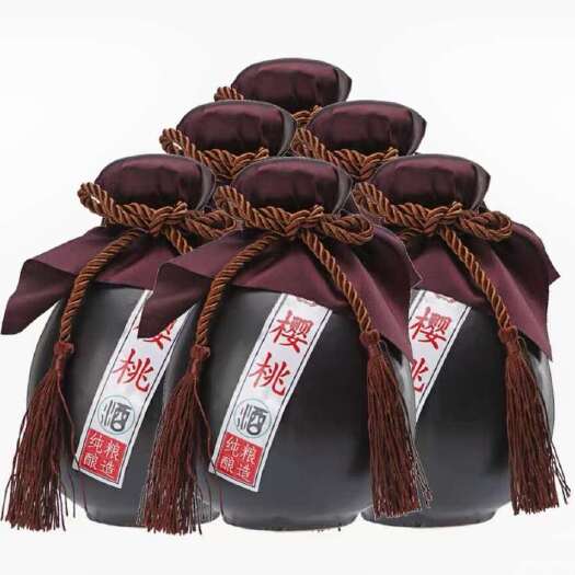 清镇市樱桃酒500ml瓶装 12度纯发酵非勾兑 樱桃果酒厂家直发